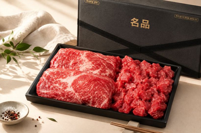한우 투뿔 가족 선물세트
