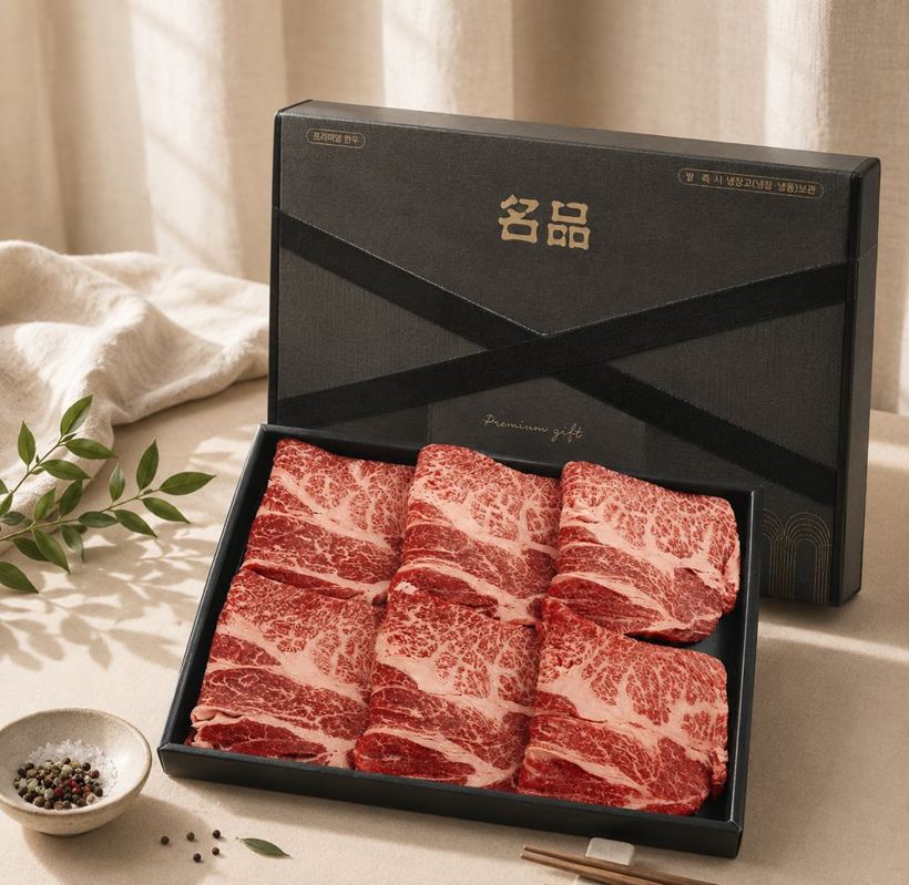 한우 투뿔 꽃등심 선물세트